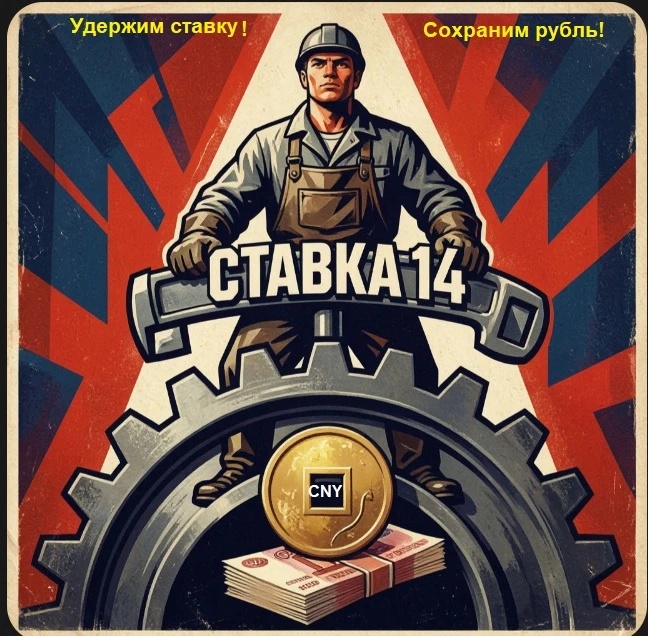#БАЗАРразбор ЦБ РФ сегодня сохранил ставку на уровне 14%. Решение совпало с ожиданиями аналитиков, но - изображение