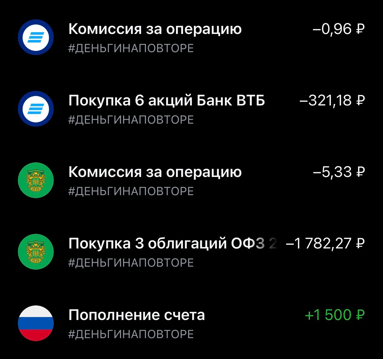 Всем привет! Покупка в стратегию #деньгинаповторе с учетом полученных купонных выплат Цель стратегии: создание - изображение