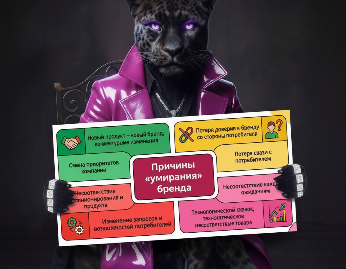Мы часто думаем, что смерть бренда — это какая-то трагическая случайность или происки конкурентов. Но на самом - изображение