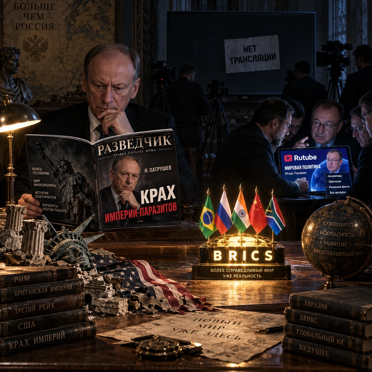 «Крамола» статьи Николая Патрушева для руководства и формата федеральных каналов заключается не в критике Запада - изображение