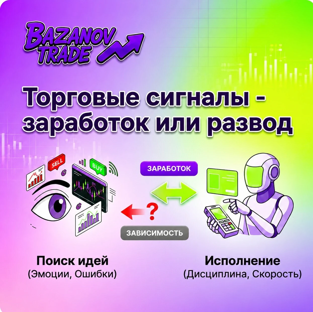 Скажите честно, сколько раз вы искали торговые сигналы в Telegram, Discord или закрытых сообществах? И главный - изображение