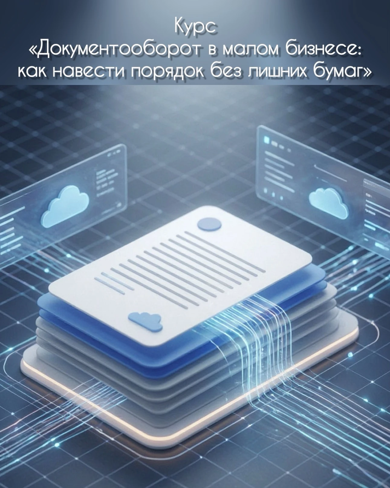 Анонсирую мой авторский новый видео-курс «Документооборот в малом бизнесе: как навести порядок без лишних - изображение