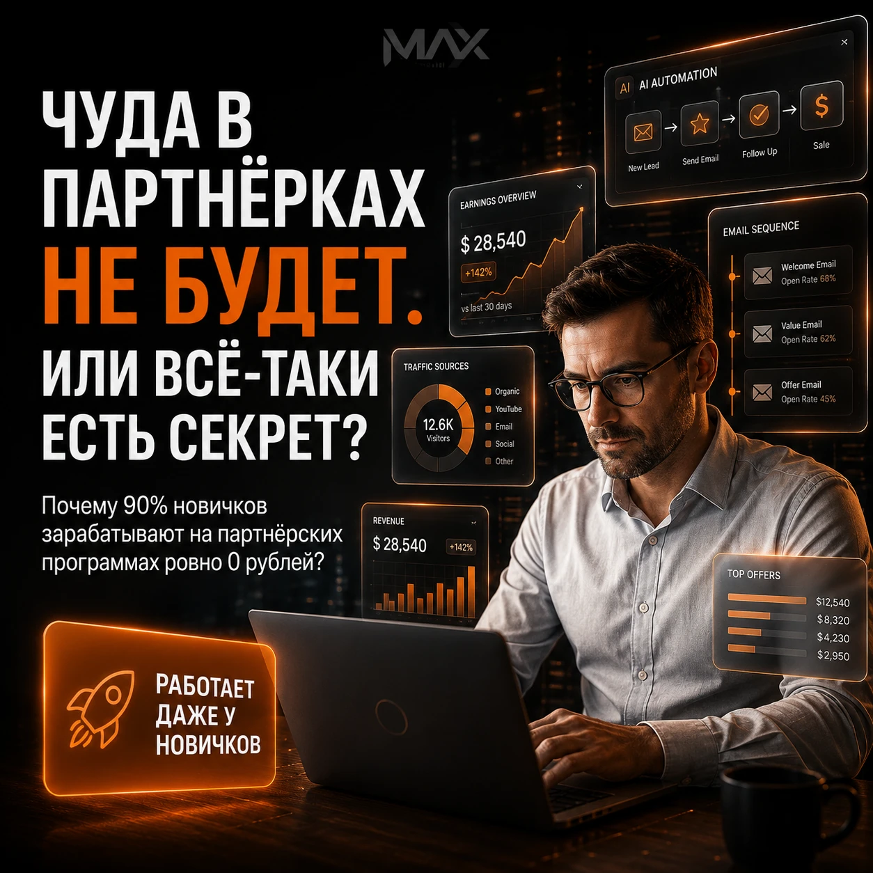 Хватит верить в сказки про «легкий пассивный доход на партнерках». Если вам до сих пор продают идею о том, что - изображение