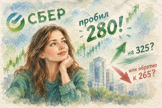 Привет, БАЗАР! На календаре 12 октября 2026 года, и на нашем графике наконец-то началось движение. Сбер уже - изображение