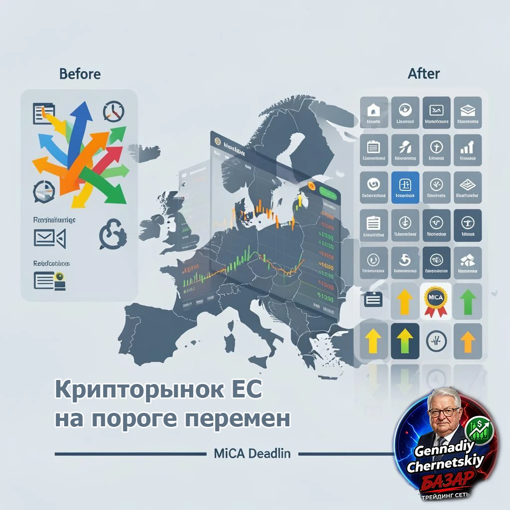 Миллионы пользователей криптовалют в Европе могут столкнуться с ограничениями доступа к привычным биржам — и - изображение