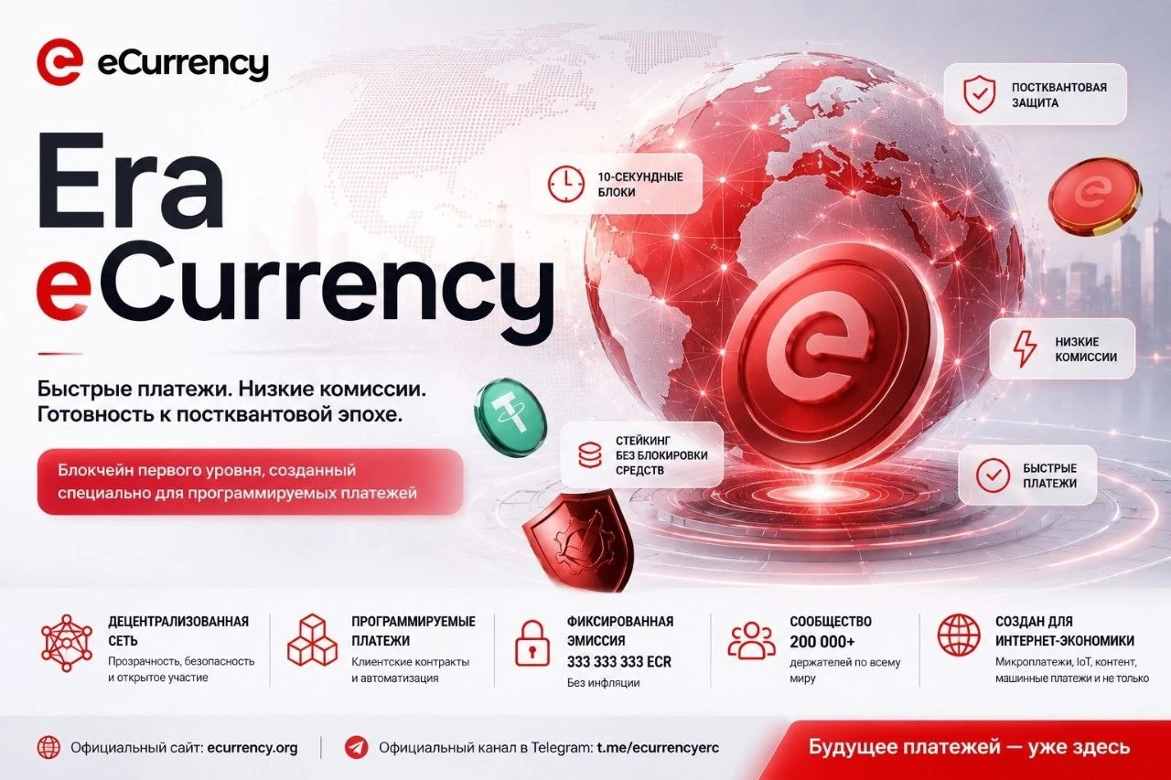 🤑Началась эра eCurrency И я хочу, чтобы каждый из вас задумался над простым вопросом: ❓ Что такое eCurrency? - изображение
