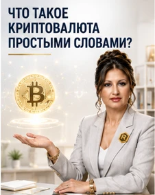 ЧТО ТАКОЕ КРИПТОВАЛЮТА ПРОСТЫМИ СЛОВАМИ? 🔹 Представьте деньги, которые существуют только в интернете. - изображение