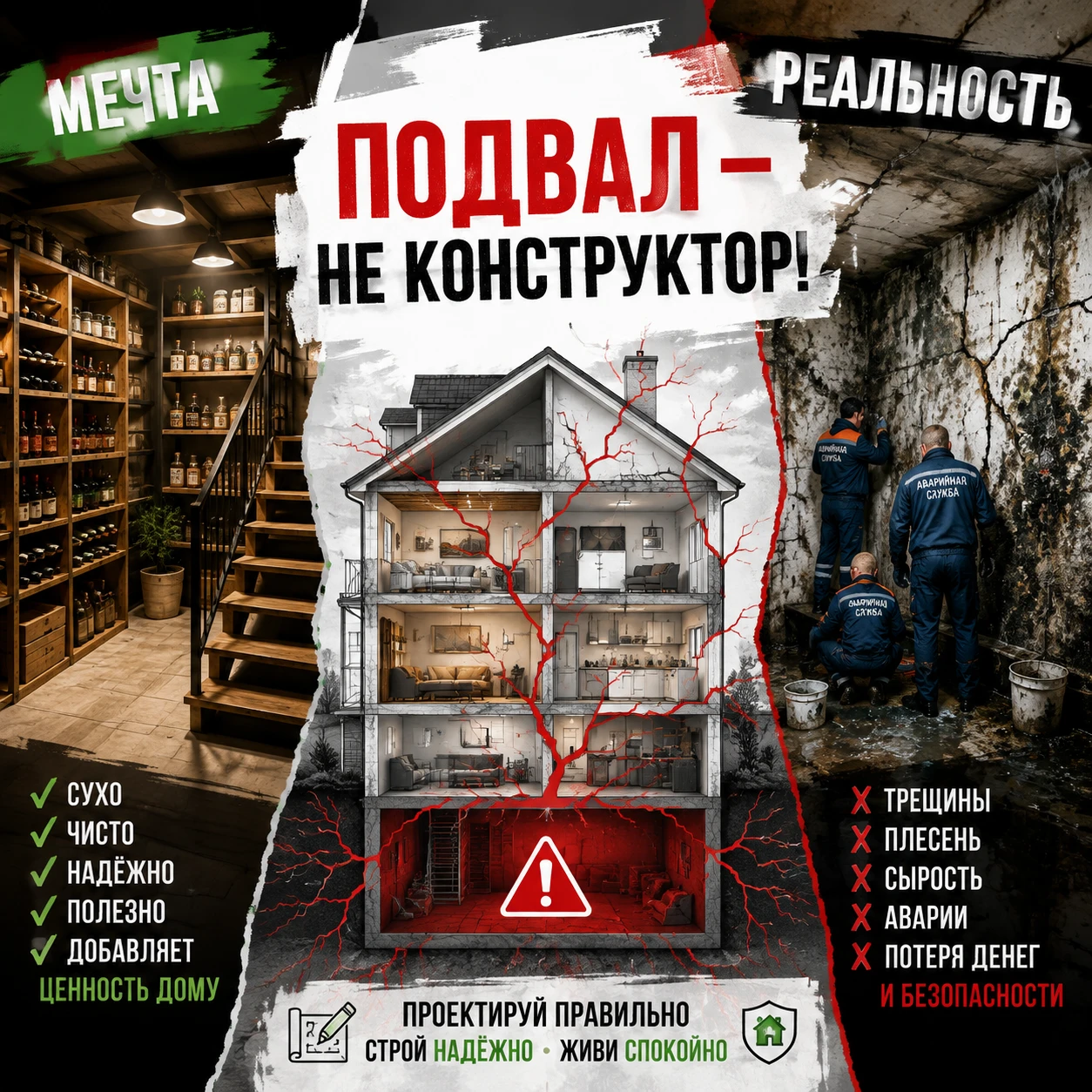 #подвал #перепланировка #кладовка #незаконнаяперепланировка #ЖКХ #МКД #соседи #подвальныеапартаменты #стройка - изображение