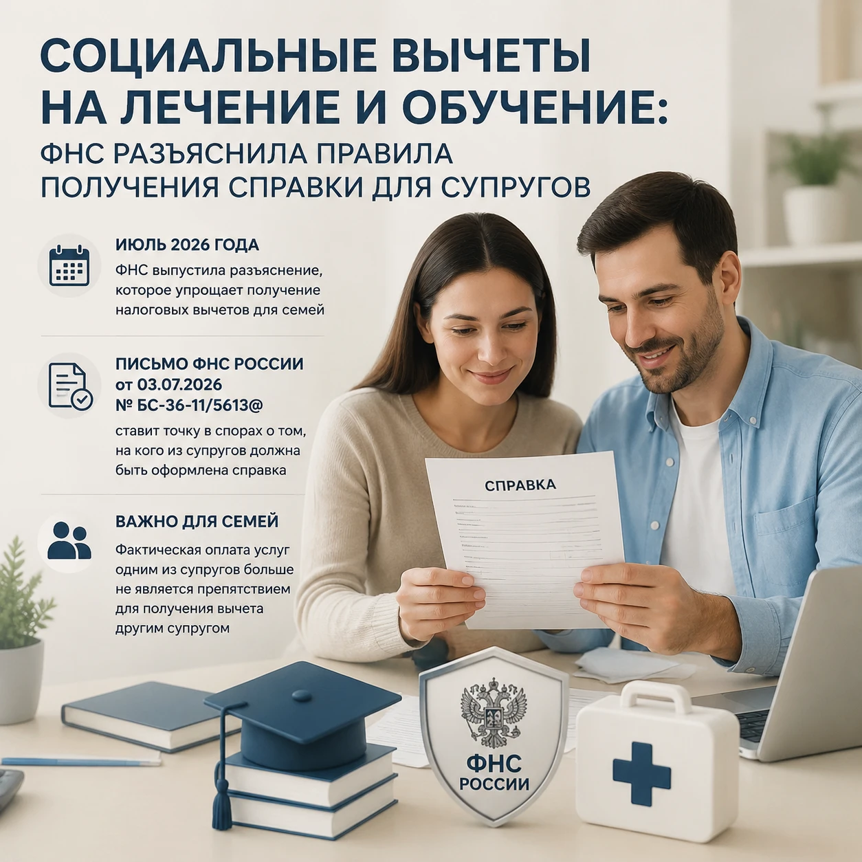 В июле 2026 года Федеральная налоговая служба выпустила долгожданное разъяснение, которое упрощает жизнь семьям - изображение