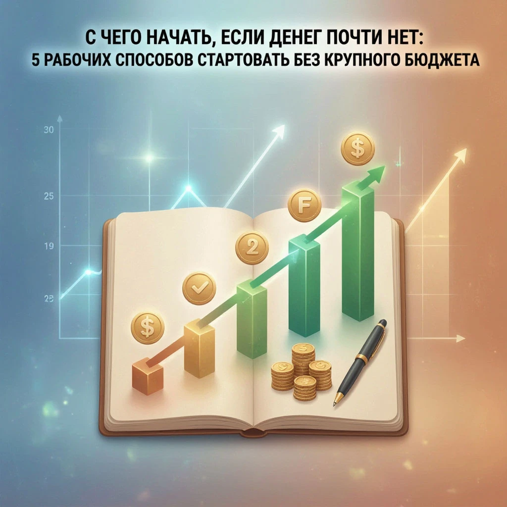 Представьте: у вас есть идея, блокнот, телефон и ноль рублей на запуск. А ещё — огромное желание сделать свой - изображение