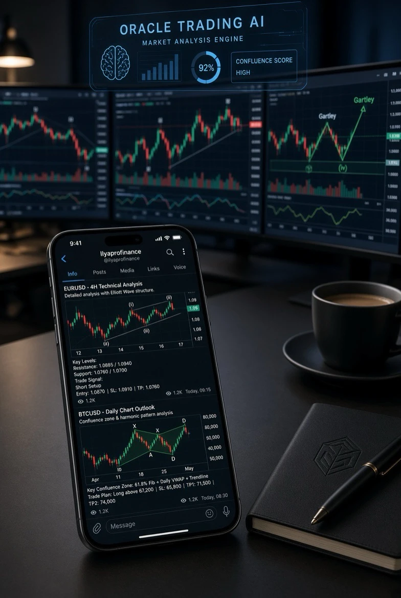 Устал от сигналов «покупай/продавай» без объяснения, почему именно сейчас? Я каждый день разбираю рынки так, как - изображение