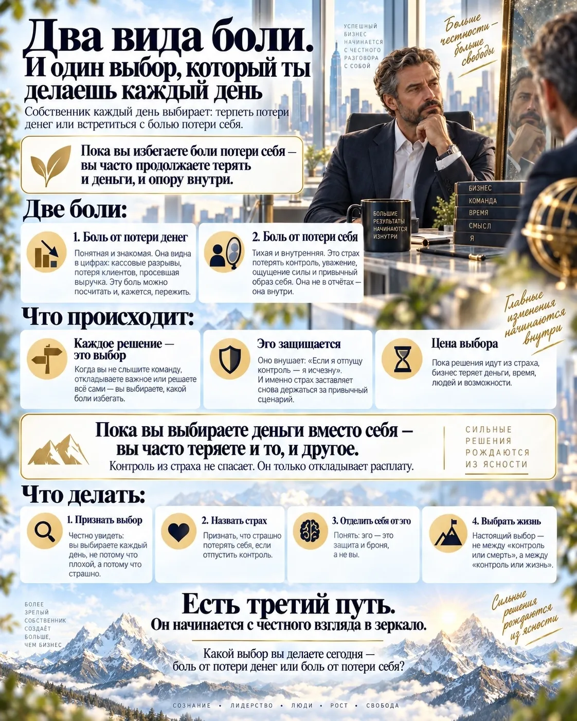 Есть боль, которую ты знаешь. И есть боль, которую ты прячешь даже от себя. Первая — это боль от потери денег. - изображение