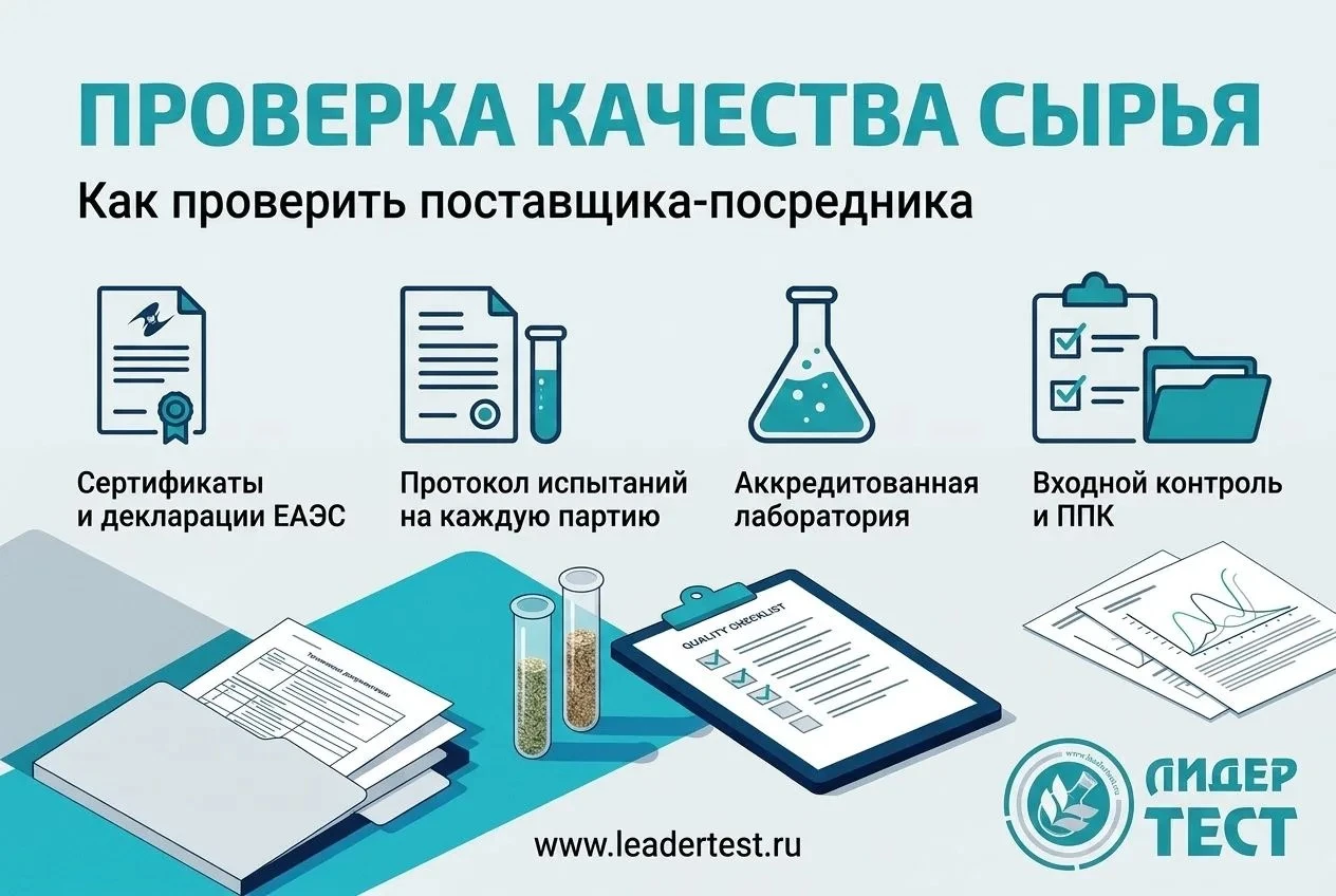 Не дайте посреднику ввести в заблуждение Закупаете сырьё через поставщика и переживаете за документы и - изображение