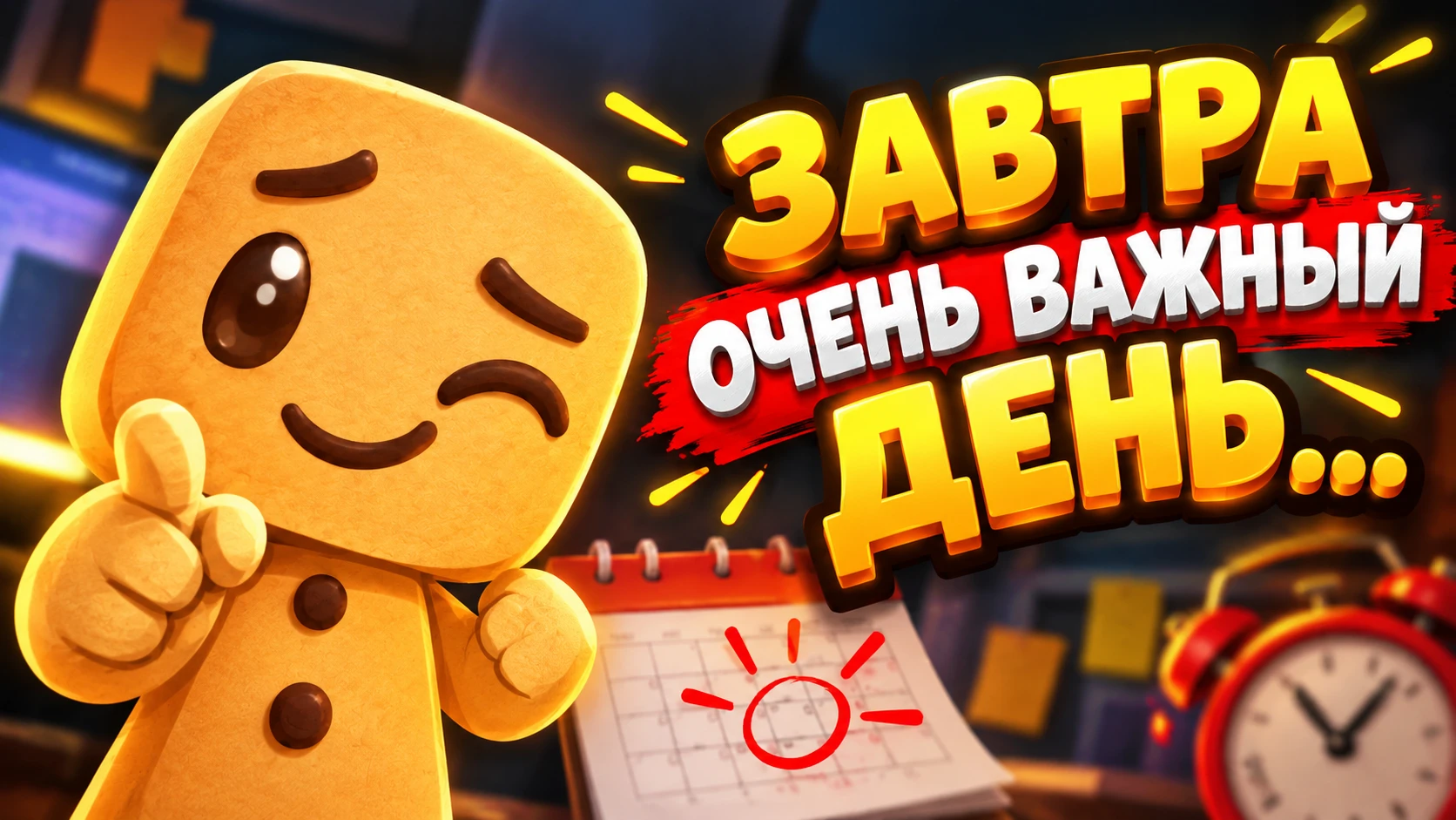 очень важный день который либо обломает все планы либо на оборот... стрёмно писец 😅 - изображение