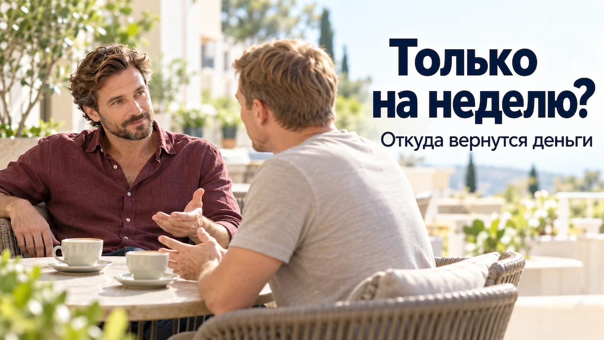 «В понедельник возьму, в пятницу верну. Тебе даже не успеют понадобиться». Знакомый говорит о сроке так - изображение