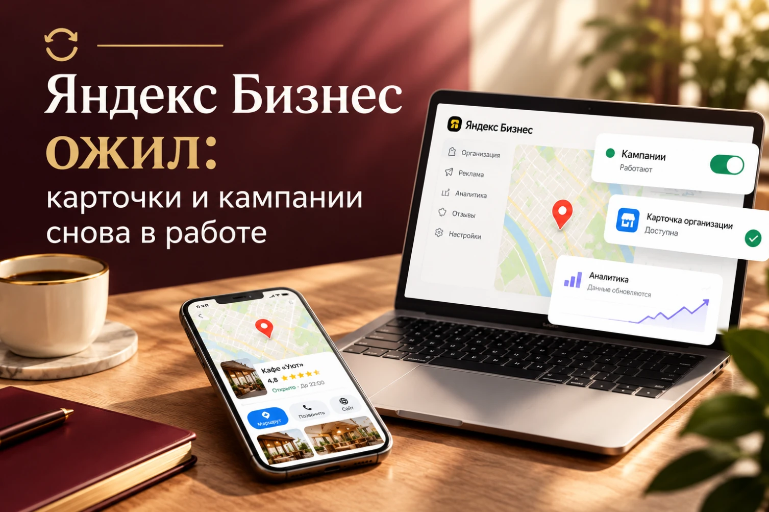 Вчера сервис объявил, что восстановил основные функции. Если вы в последние дни заходили в кабинет и видели - изображение