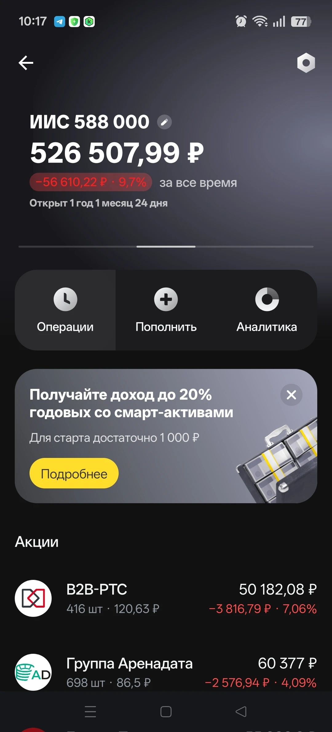 #ПубличныйИИС Публичный ИИС. Месяц 14. С 09.06.2025: ✅ Прямая доходность ИИС: -10,81% IMOEX2: -15,50% (Индекс - изображение