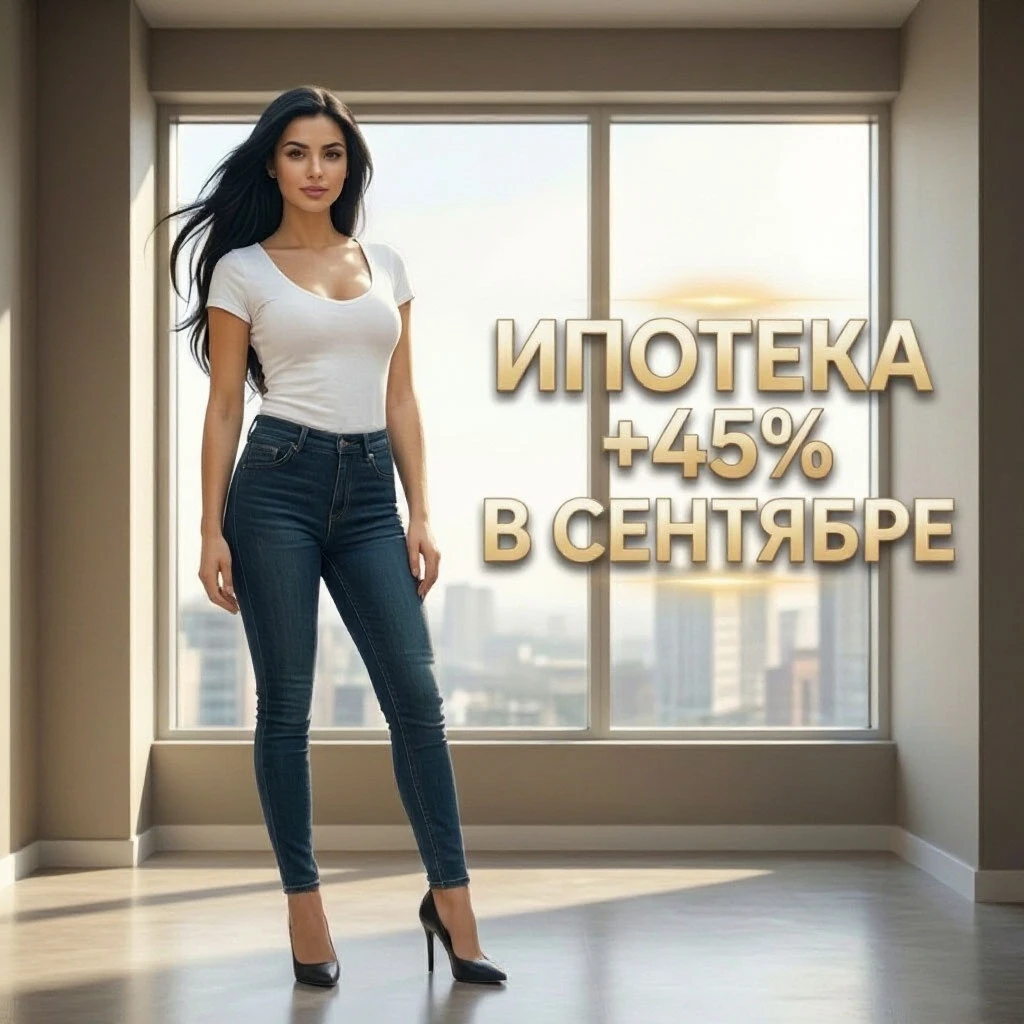 #базарразбор Когда в ленте новостей мелькает фраза «выдача ипотечных кредитов в сентябре выросла на 45% год к - изображение