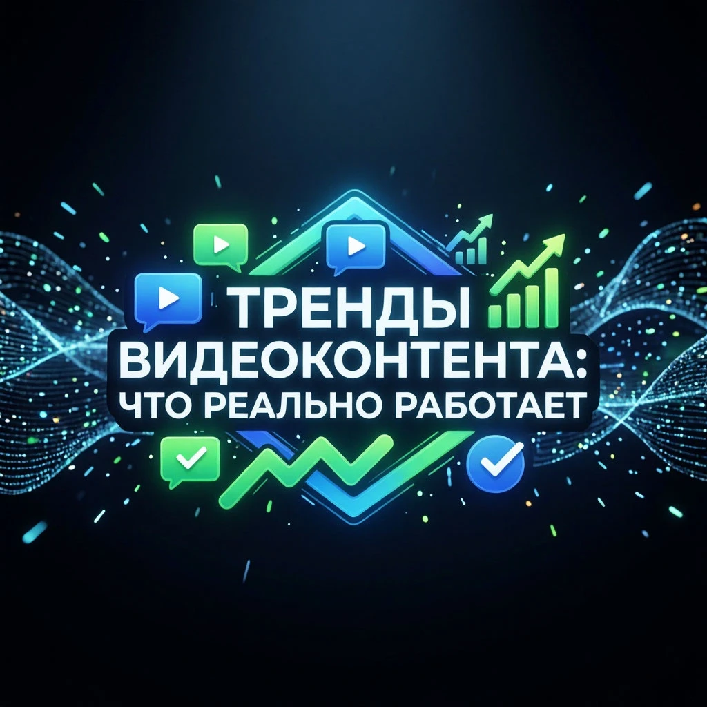 Если ты всё ещё снимаешь «говорящую голову» на фоне однотонной стены и ждёшь вирального охвата — давай честно: - изображение