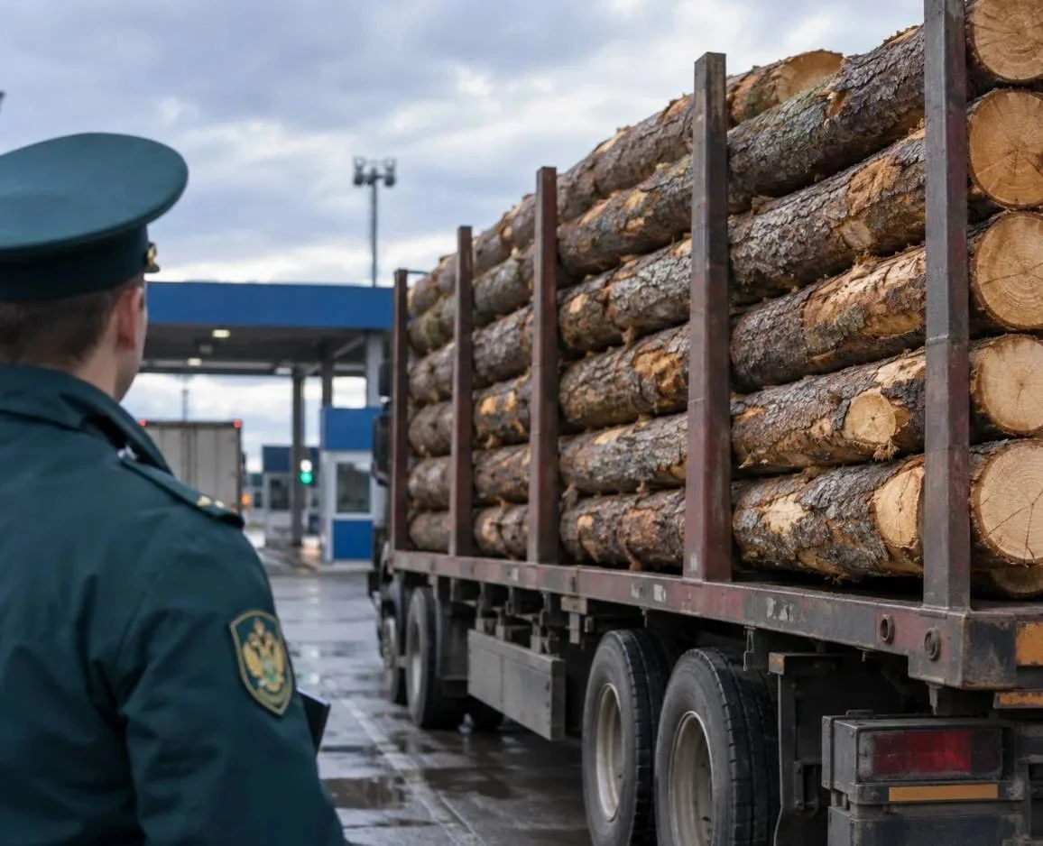 В Томской области незаконно вывезли лес на 6 млн рублей. Через таможенную границу незаконно переместили более - изображение