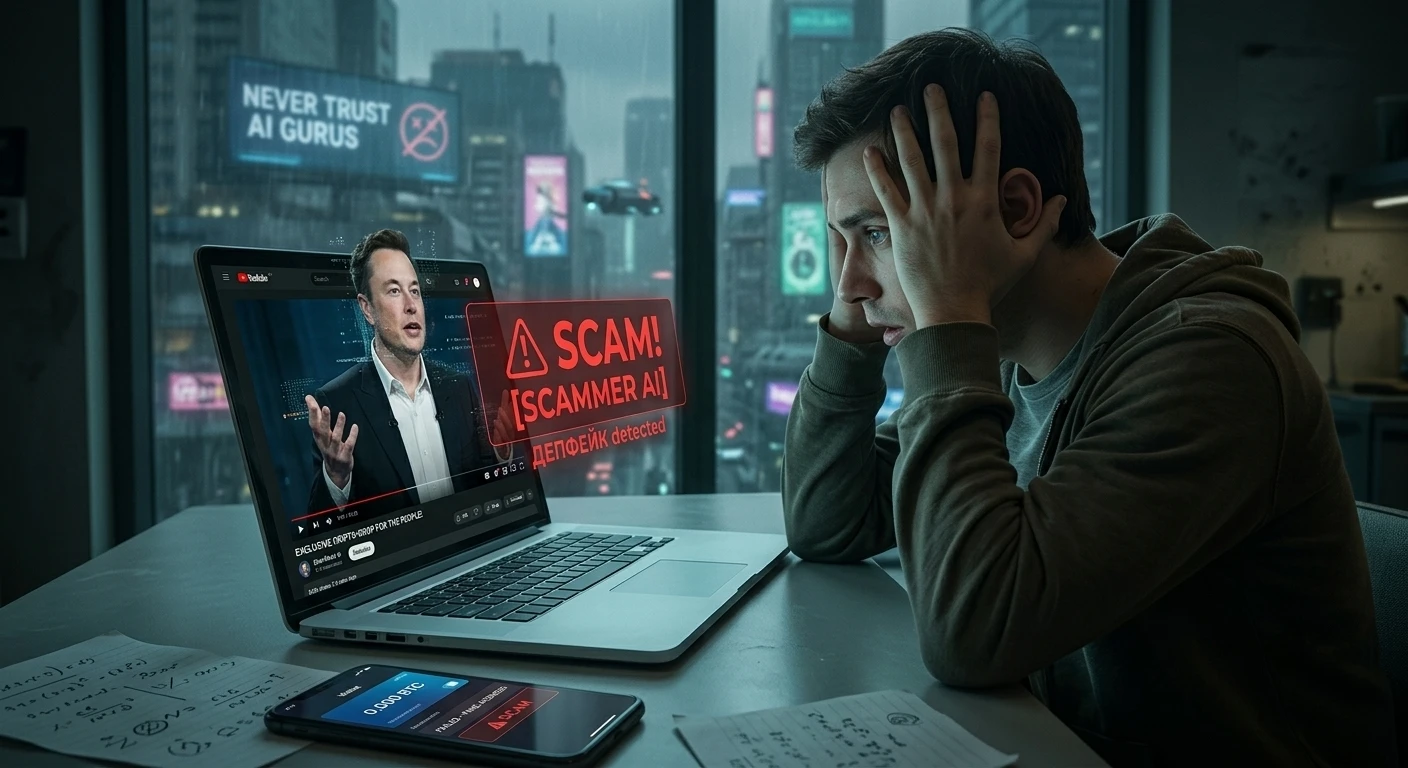 - Помнишь нигерийского принца, который слал письма с просьбой одолжить $500? Это был детский лепет. В 2026 году - изображение