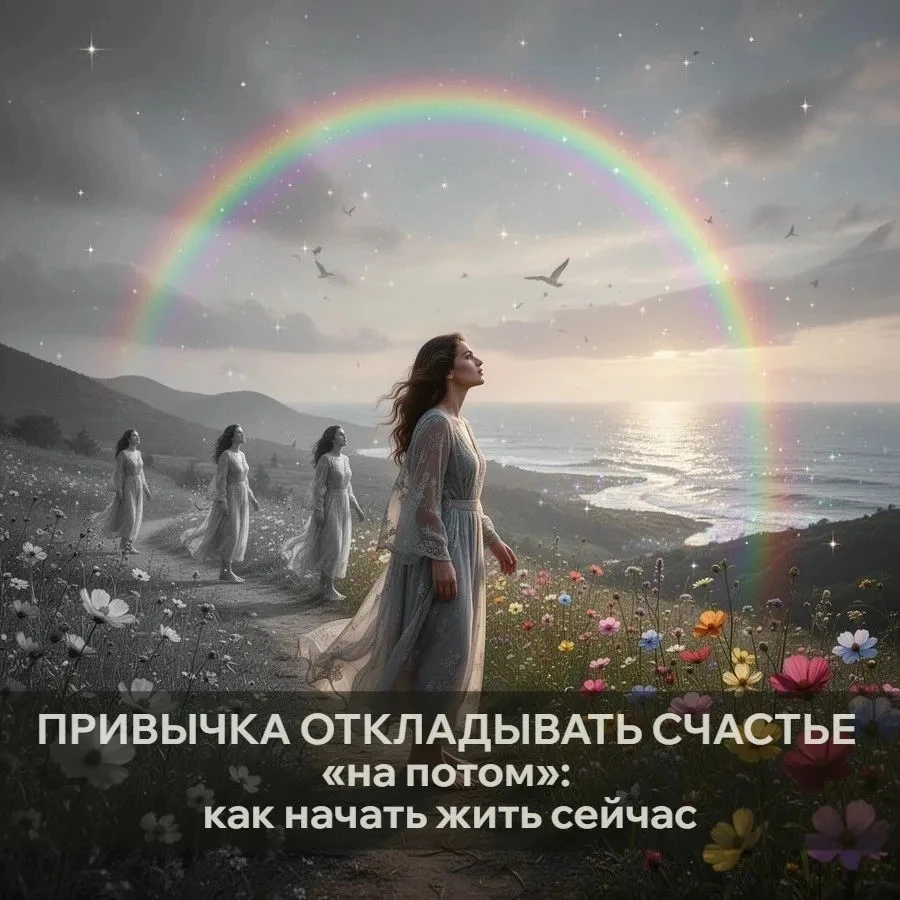 Поймал себя на одной из этих мыслей? — Вот похудею — начну покупать себе красивые вещи. — Вот перееду — приглашу - изображение