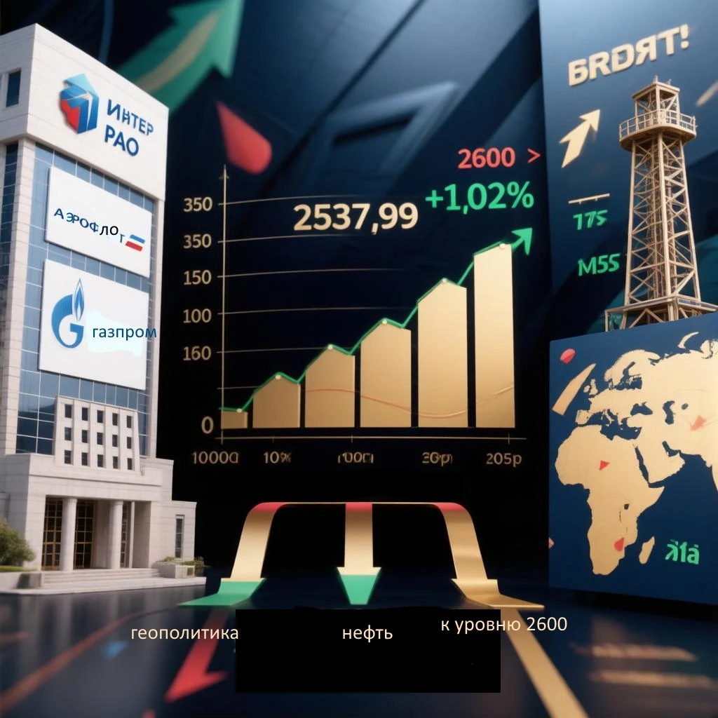 #Базарразбор 28 октября 2026 года, 09:44. Индекс МосБиржи (IMOEX) на утренней сессии торгуется на уровне 2537,99 - изображение