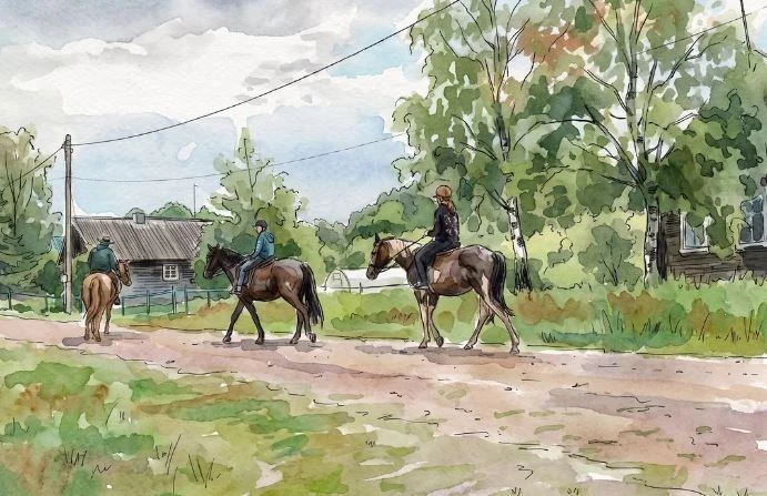 Вышла вторая моя статья в журнале Яндекс.Путешествия. Про деревню Пёлдуши. Про место, где зимой живут двое. Где - изображение