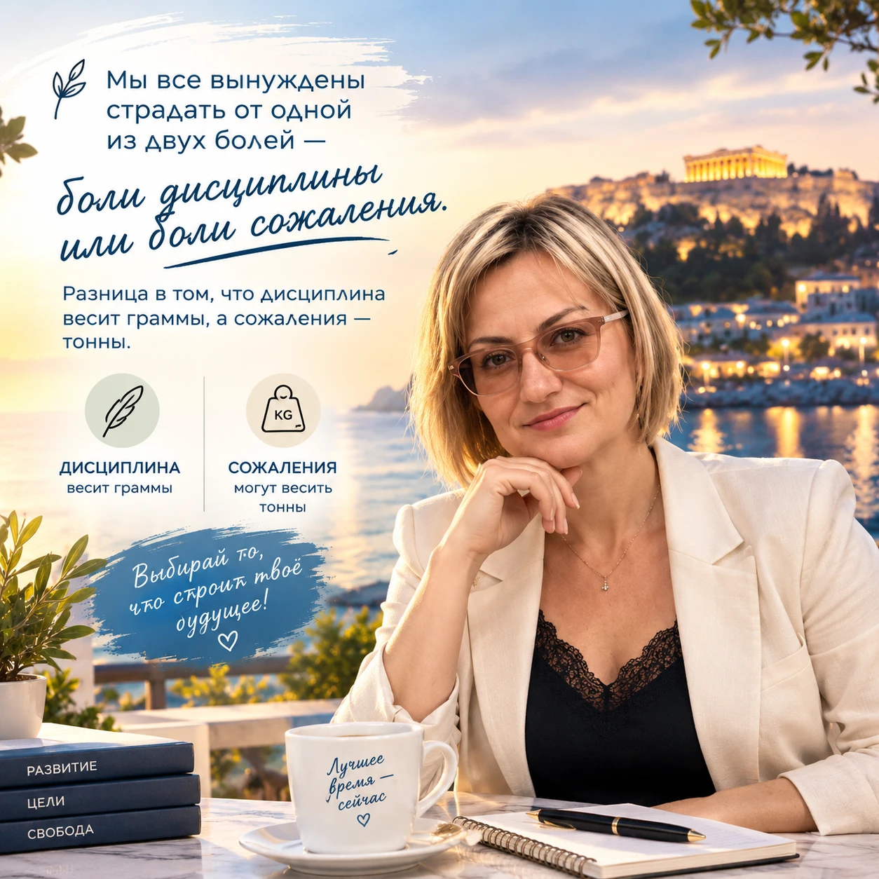 Есть мысль, которая заставляет задуматься: Мы все в какой-то момент сталкиваемся с одной из двух болей — болью - изображение