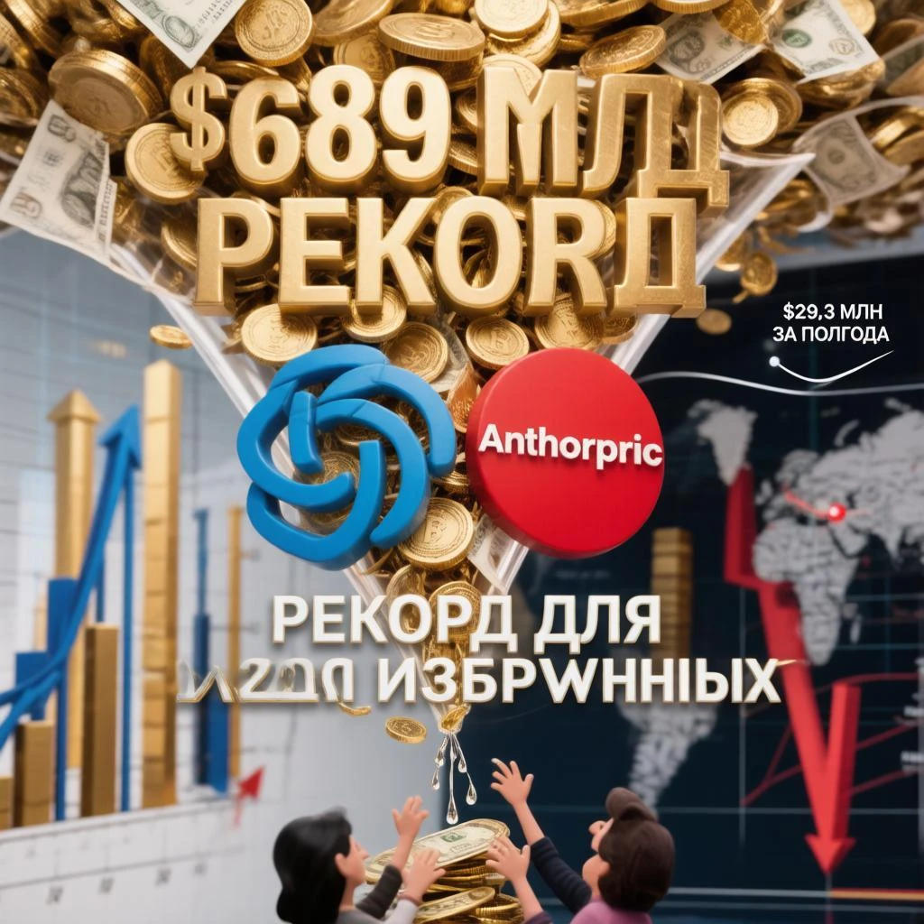 #венчур #ИИ #инвестиции #стартапы #поляризация #концентрациякапитала #OpenAI #Anthropic #Россия #технологии - изображение