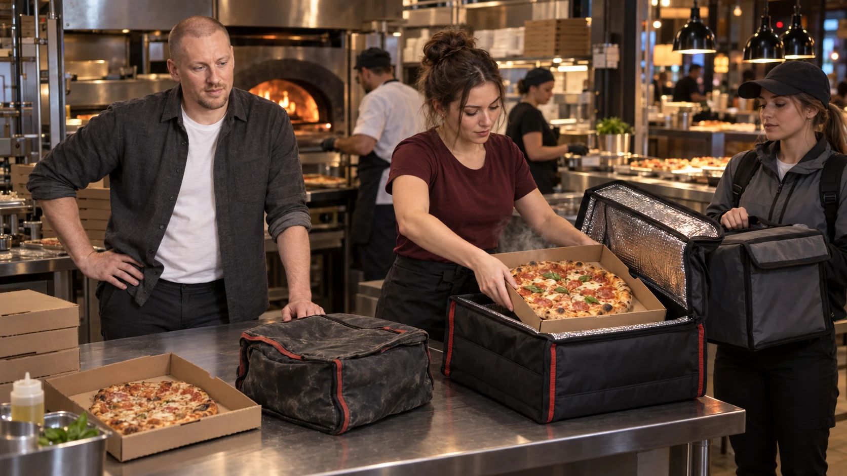 В 1998 году Domino’s представила HeatWave — систему, которая должна была помочь пицце дольше сохранять нужную - изображение