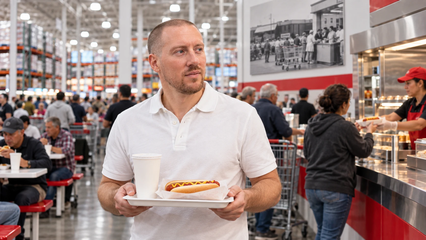 Хот-дог Costco с напитком продаётся за $1,50 с 1985 года.За это время подорожало почти всё, что связано с - изображение