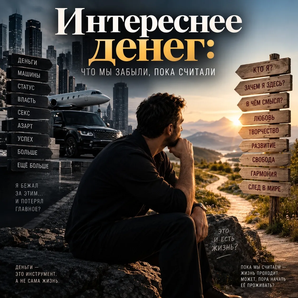 Изучая законы жизни и человеческую природу, я пришёл к любопытному наблюдению. В жизни есть много тем, которые - изображение