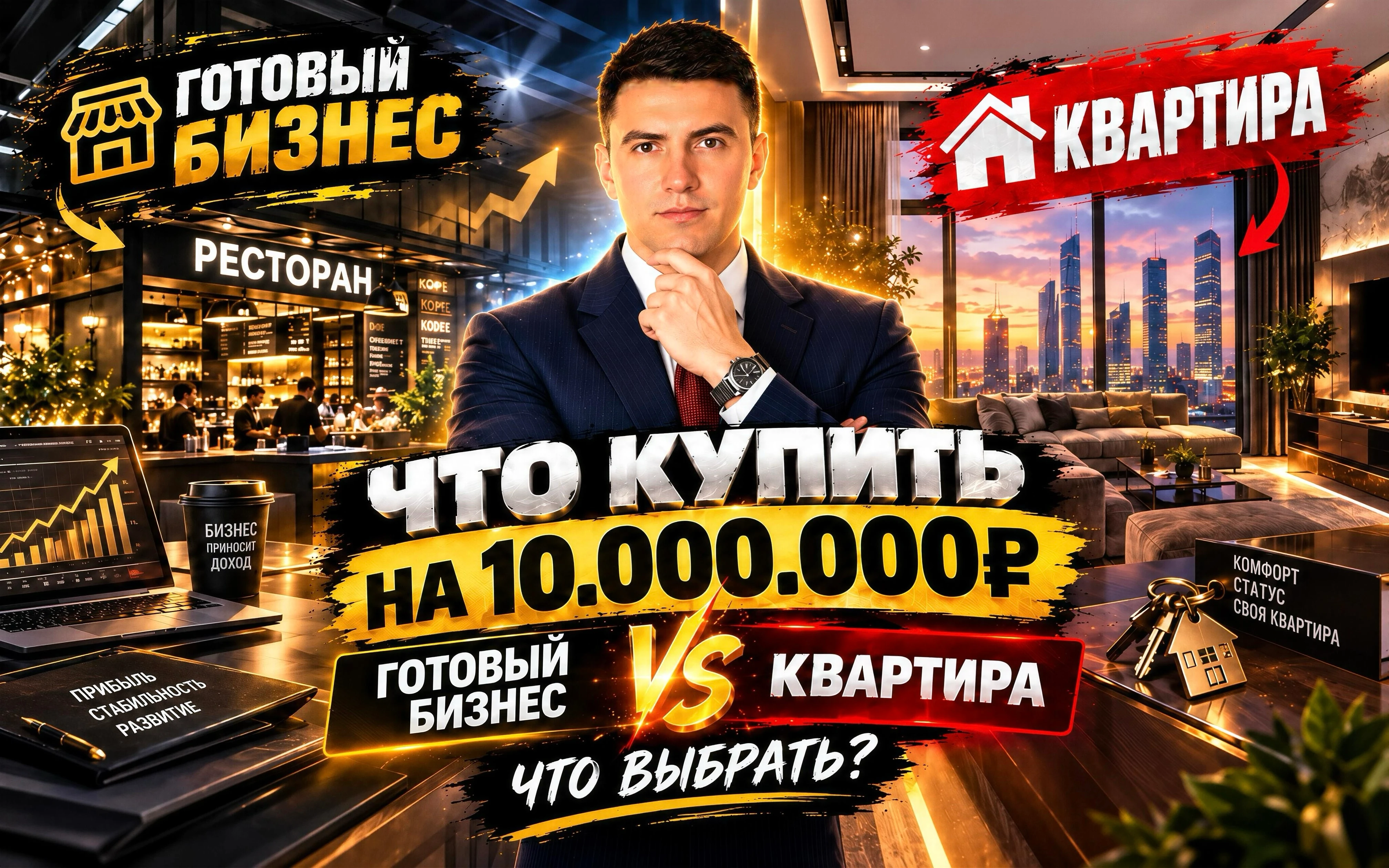 💬 На сделках по продаже бизнесов с 2022 года я заработал и уже приобрел несколько квартир-студий в - изображение