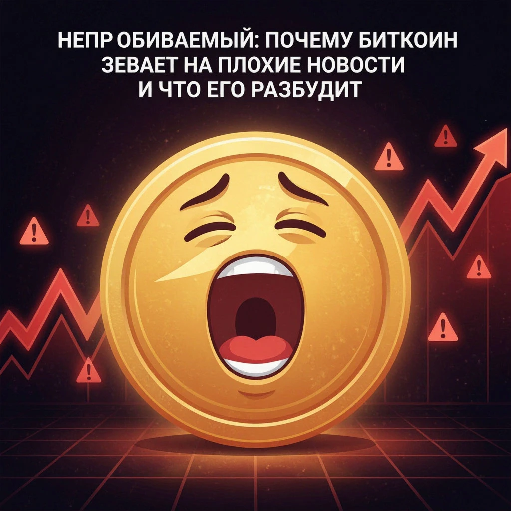 Биткоин в сентябре 2026 года — как кот в августе: лежит, смотрит на вас, ничего не делает и всем своим видом - изображение