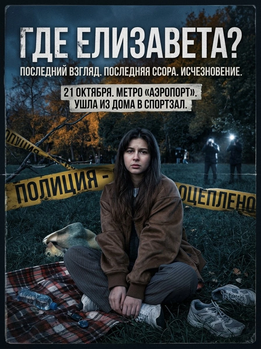 ⚡️В Москве загадочно пропала девушка, которая шла домой с тренировки — незадолго она поссорилась с парнем, — - изображение