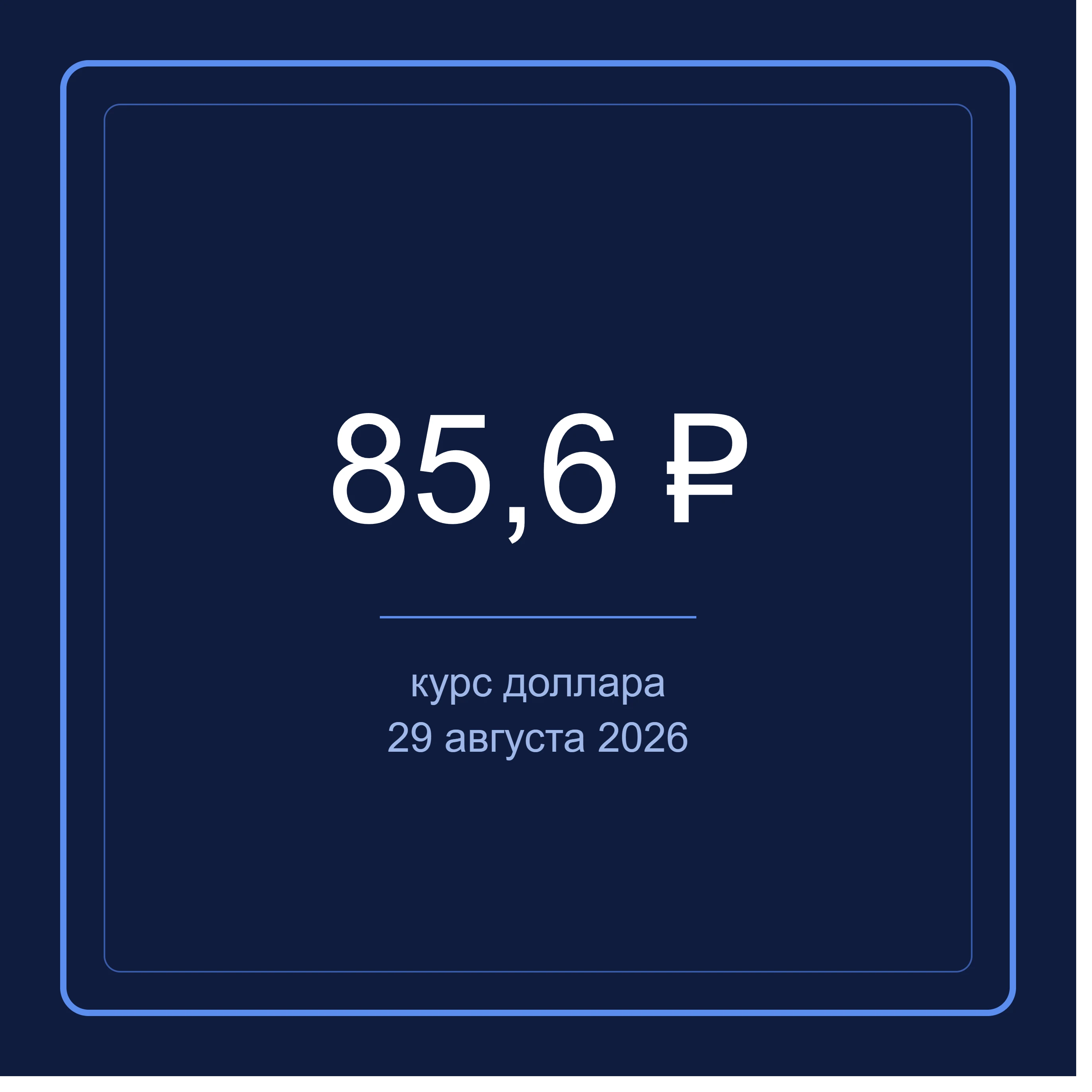 29 августа рубль немного укрепился: доллар подешевел до 85,60 ₽, евро — до 99,68 ₽. На первый взгляд, рынок - изображение