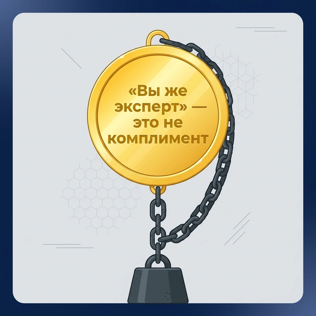 «Вы же эксперт». Мне эту фразу говорили не раз. Обычно после неё следовало что-нибудь из серии: — Разберитесь - изображение