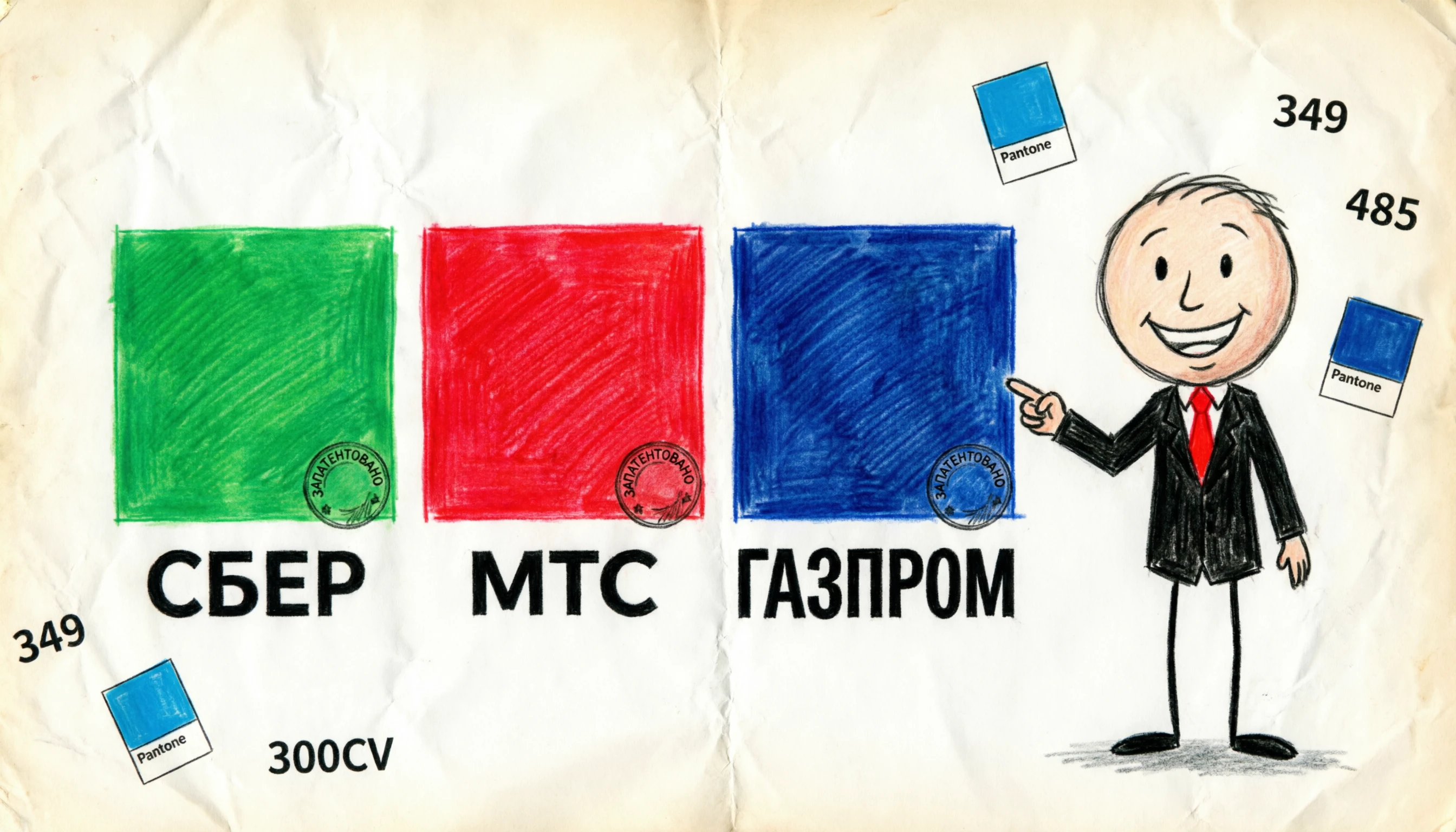 Друзья, привет! 👉 Вы когда-нибудь замечали, что у Сбера всегда один и тот же оттенок зелёного, у МТС — - изображение