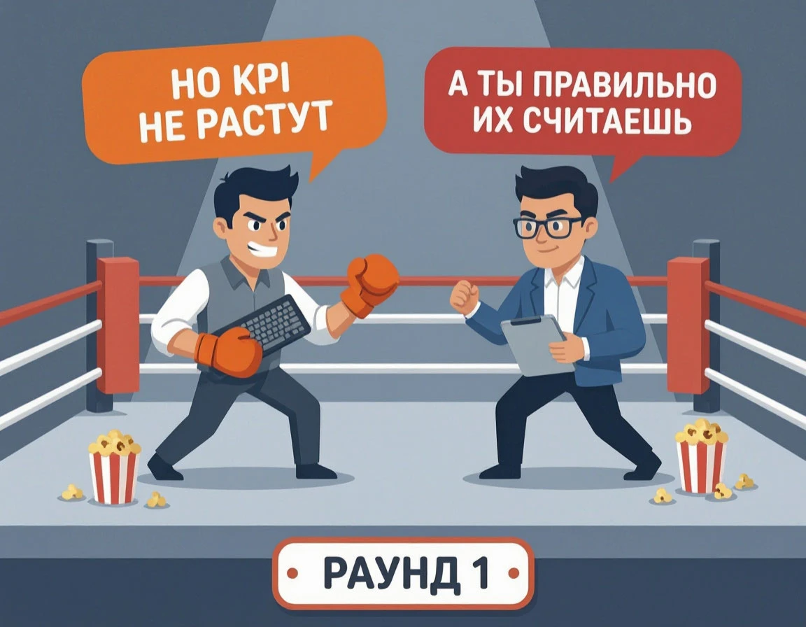 Знаете, что лучше любого корпоративного тренинга? Правильно. Когда два эксперта с одинаково уверенным лицом - изображение