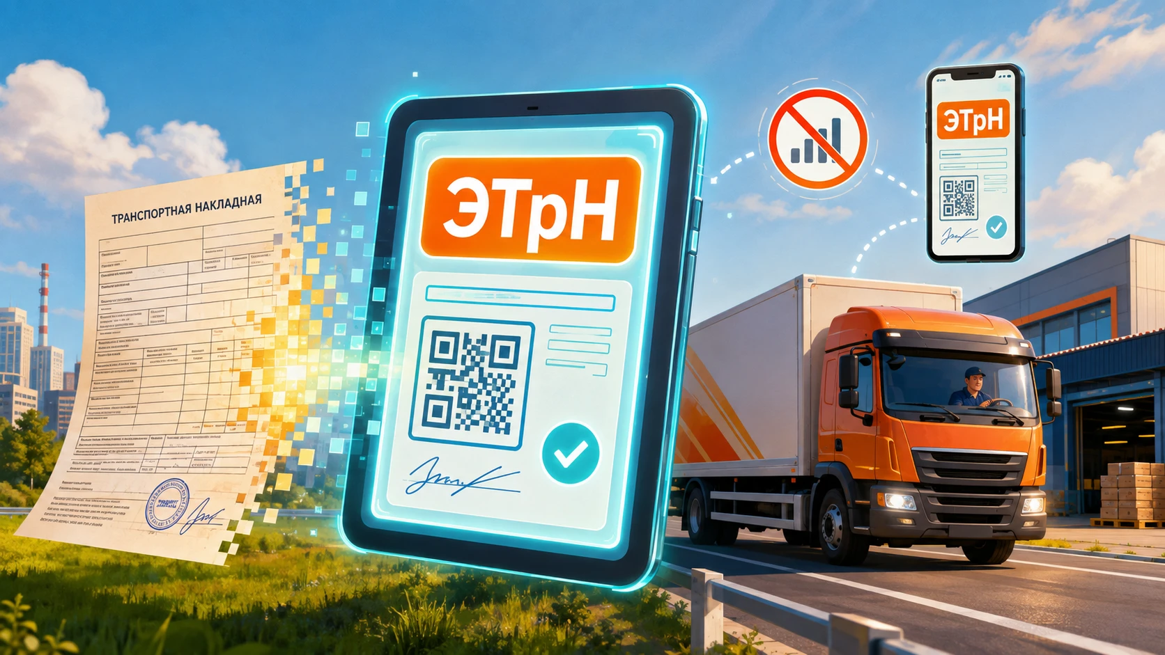 До перехода на электронные перевозочные документы остались считанные дни. Минтранс вместе с ФНС и операторами ИС - изображение