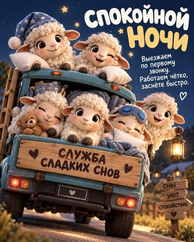 Доброй ночи, исцеляющих снов - изображение