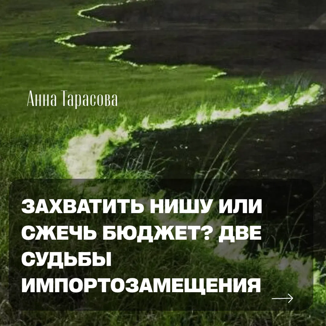 Каждый структурный сдвиг на рынке открывает окно. Импортозамещение — именно такой момент. Три с лишним года - изображение
