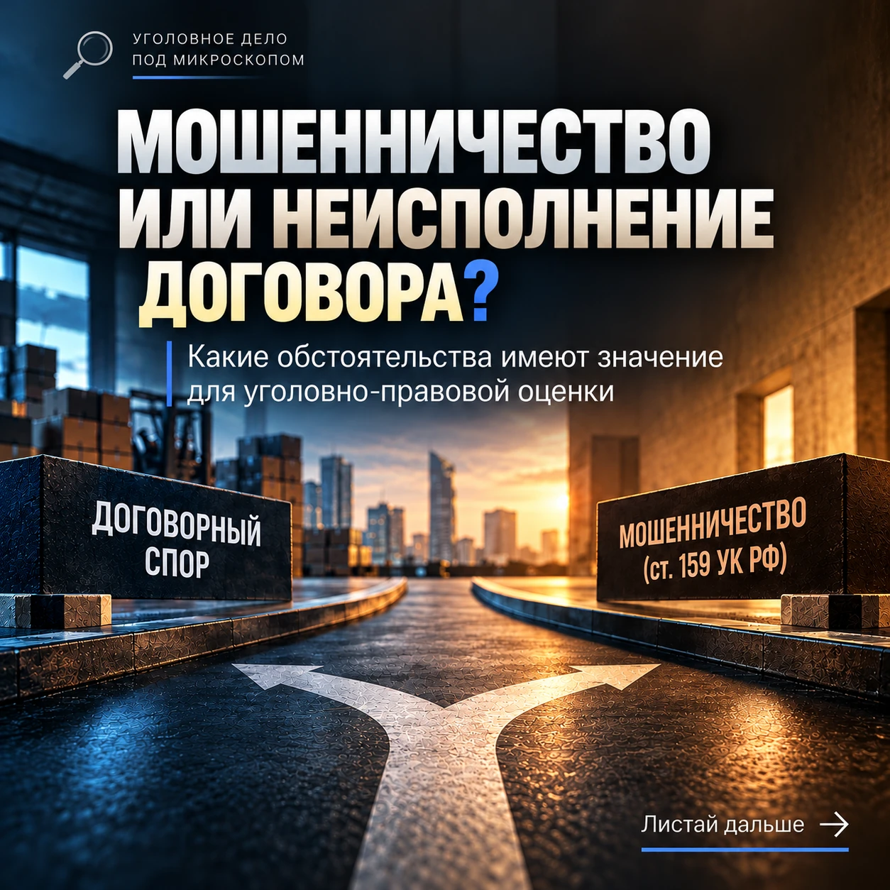 Долг, просрочка оплаты или срыв поставки сами по себе не доказывают мошенничество. Но договор не исключает - изображение