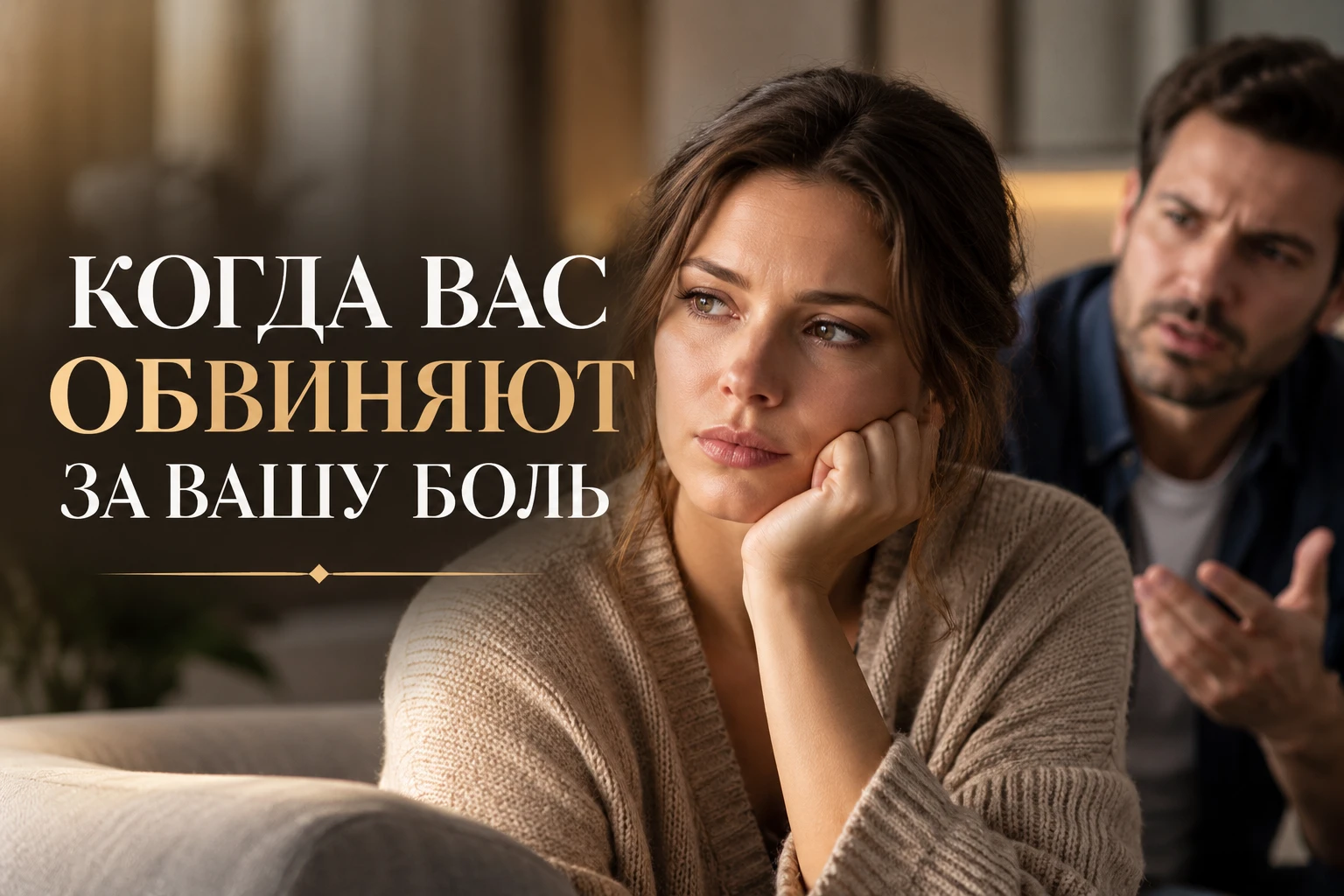 **ВАМ ДЕЛАЮТ БОЛЬНО, А ПОТОМ ЗАСТАВЛЯЮТ ОПРАВДЫВАТЬСЯ** Есть особенно болезненная ситуация в отношениях. Вы - изображение