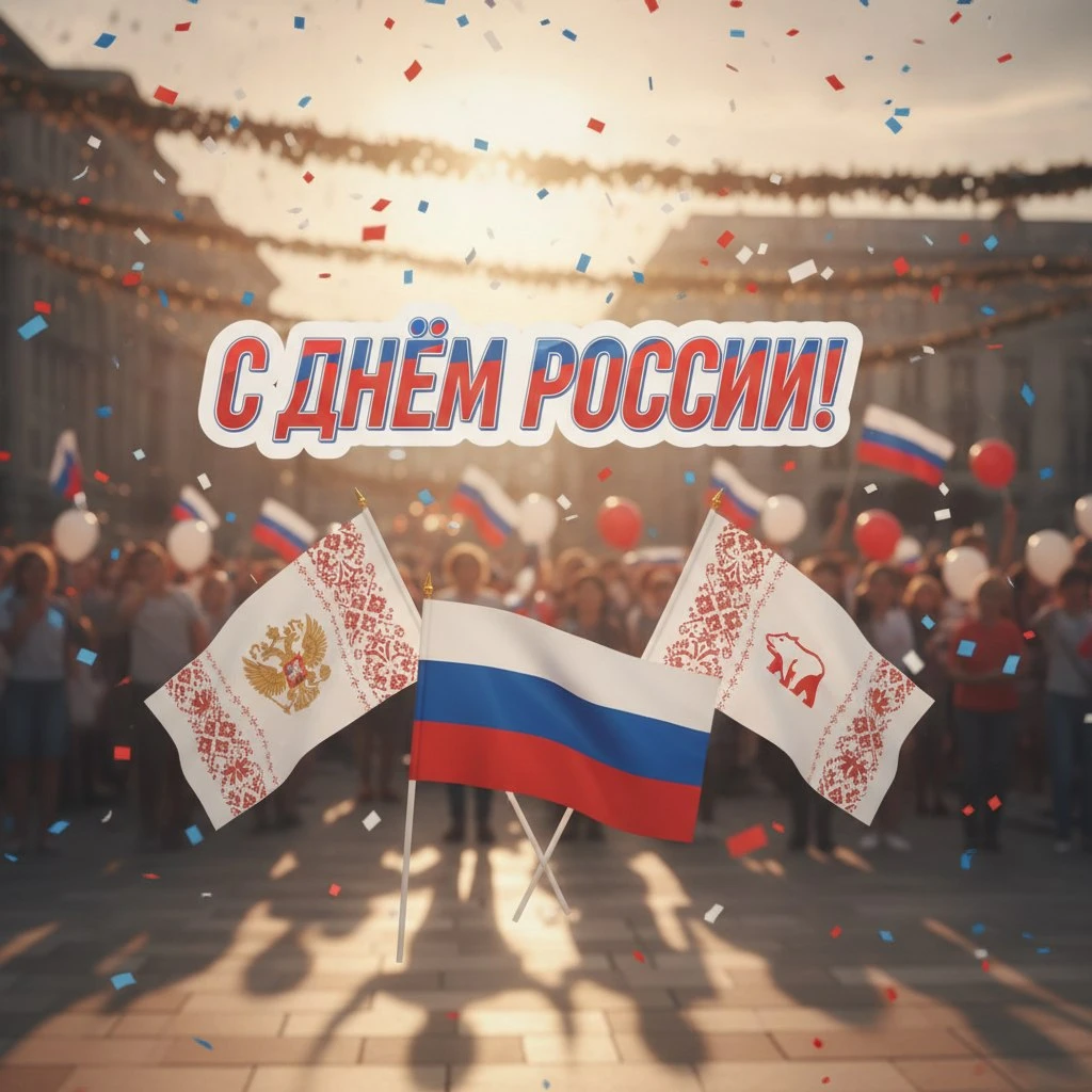 С Днём России, дорогие читатели! 🇷🇺 Дорогие друзья! От всей души поздравляю вас с одним из самых важных - изображение