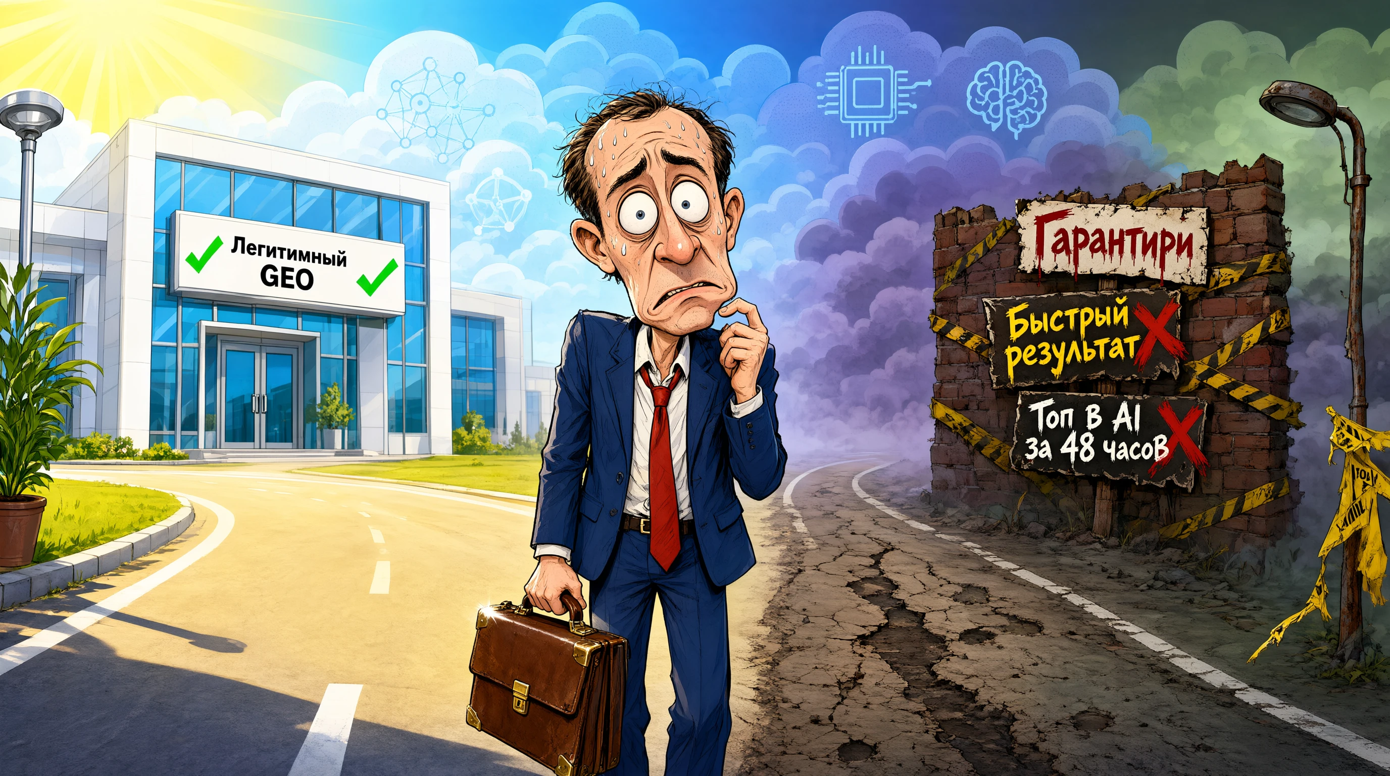 Рынок уже насытился предложениями «гарантированного GEO»: обещают топ в ChatGPT, место в ответах Алисы и - изображение