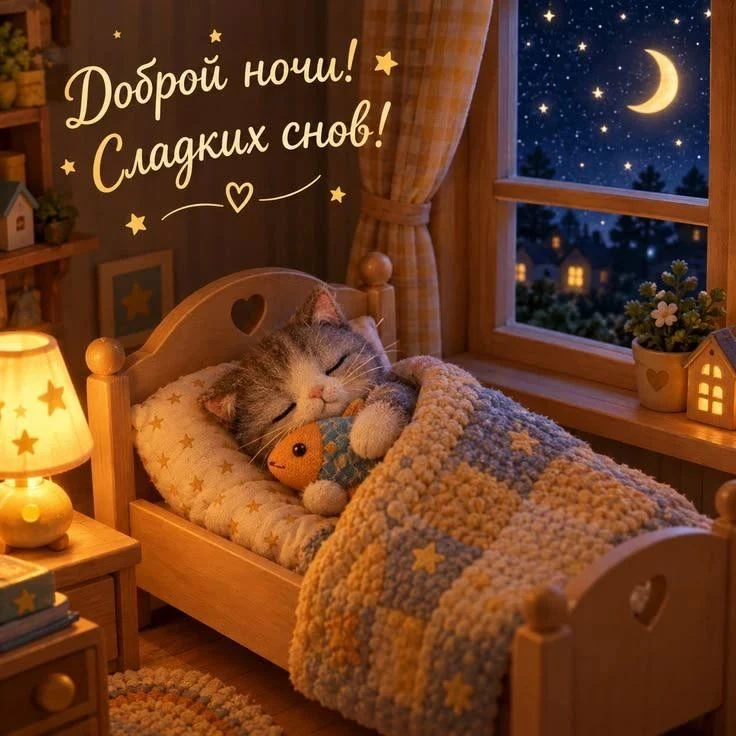 Доброй ночи, исцеляющих снов - изображение