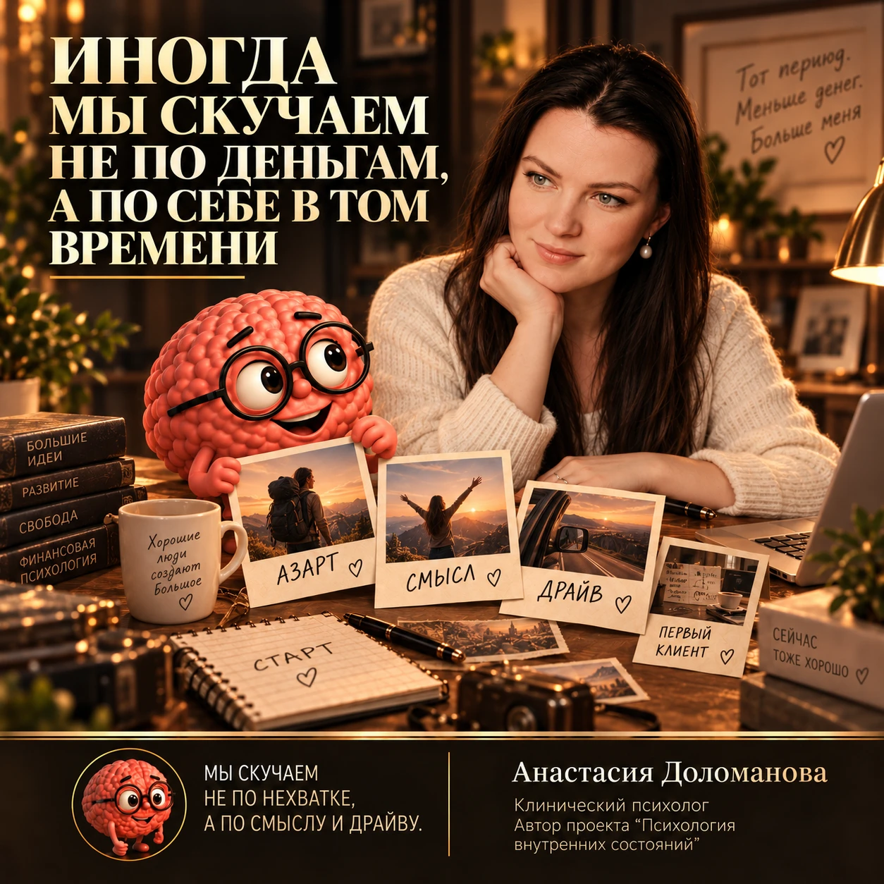 Человек говорит: «Сейчас у меня больше денег, больше опыта, выше уровень жизни. Но иногда я скучаю по тем - изображение