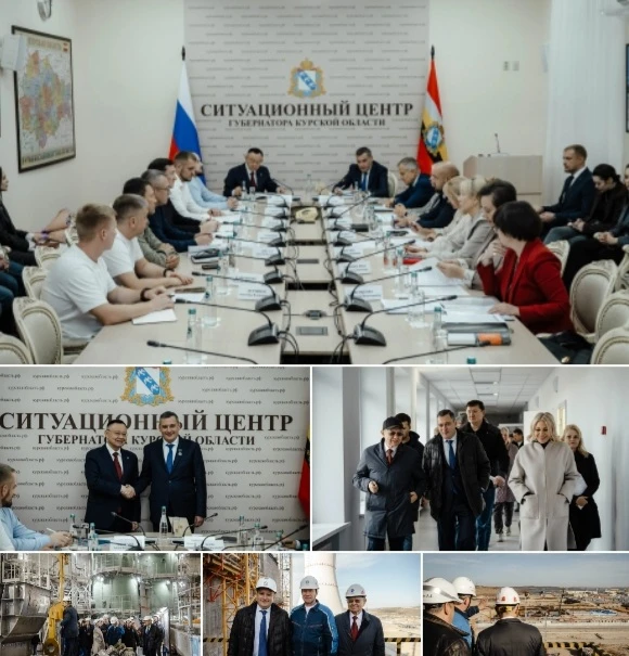 Совместно с губернатором Курской области Александром Хинштейном министр ознакомился с ходом восстановления - изображение
